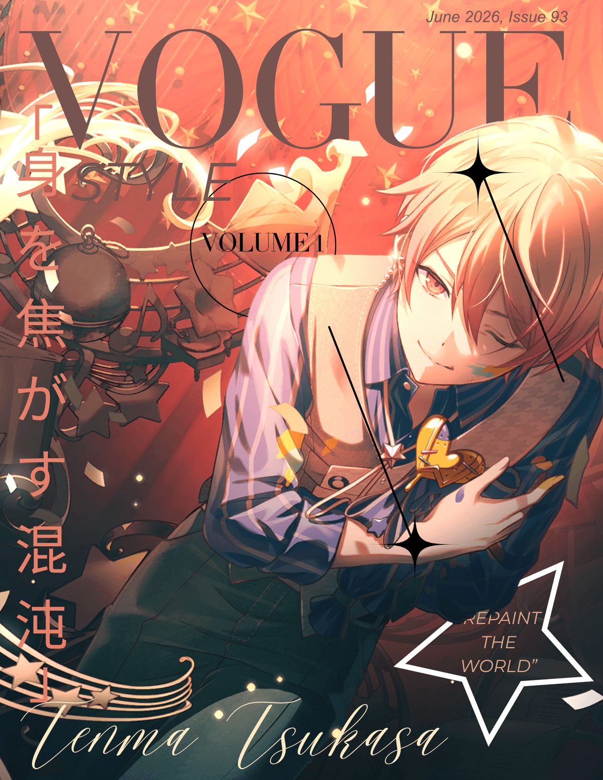 Tsukasa Vogue cover by me!