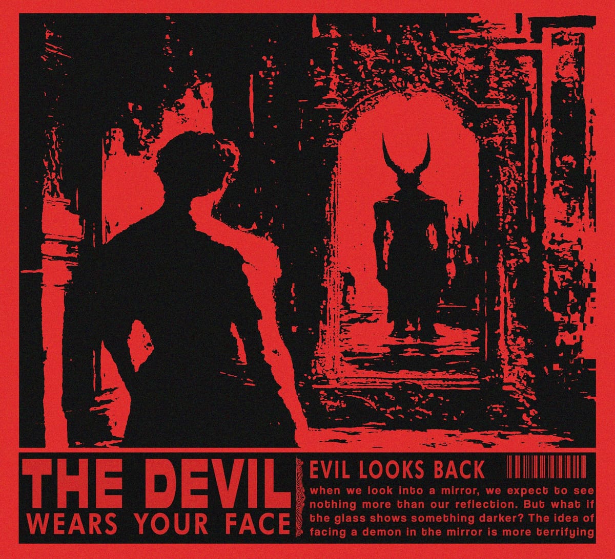 Devil brutalism Poster