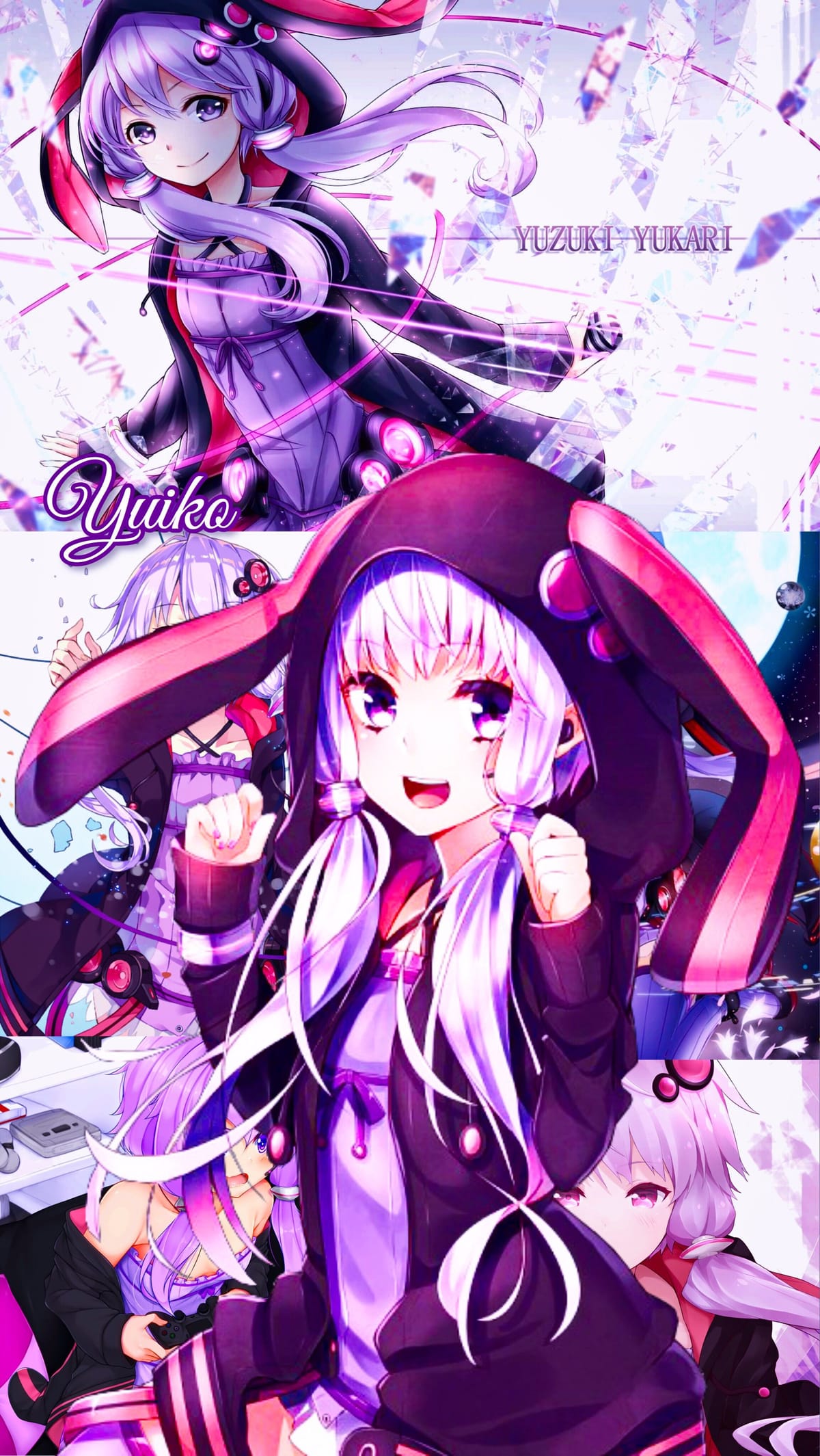 Yuzuki Yukari Vocaloid wallpaper by Yui - Yuiko