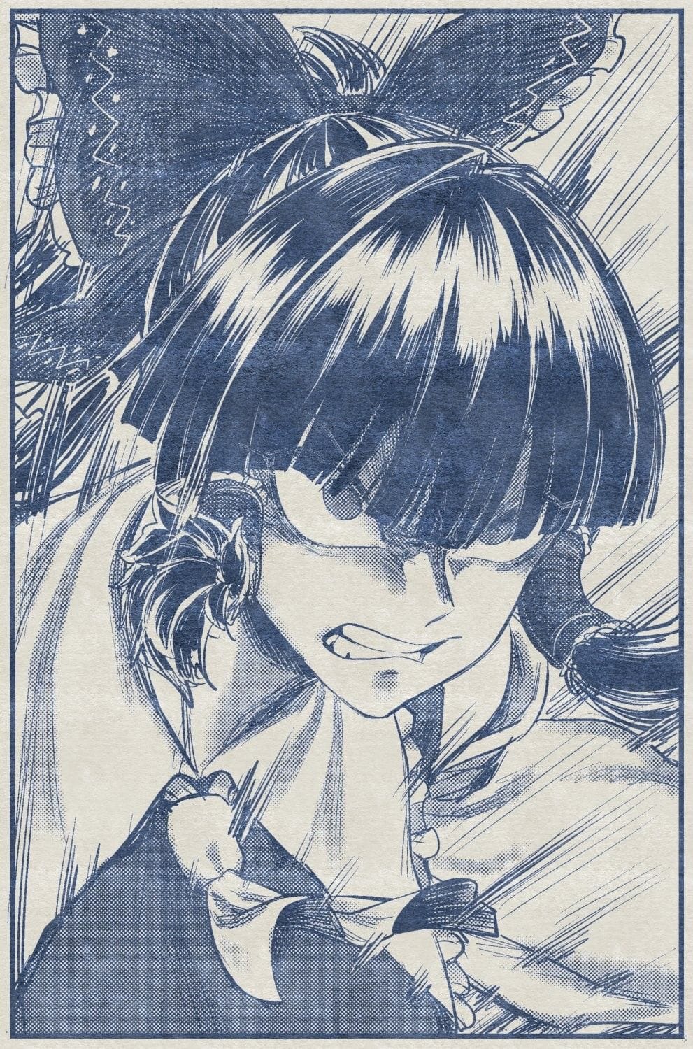 Hakurei Reimu art by Space Jin