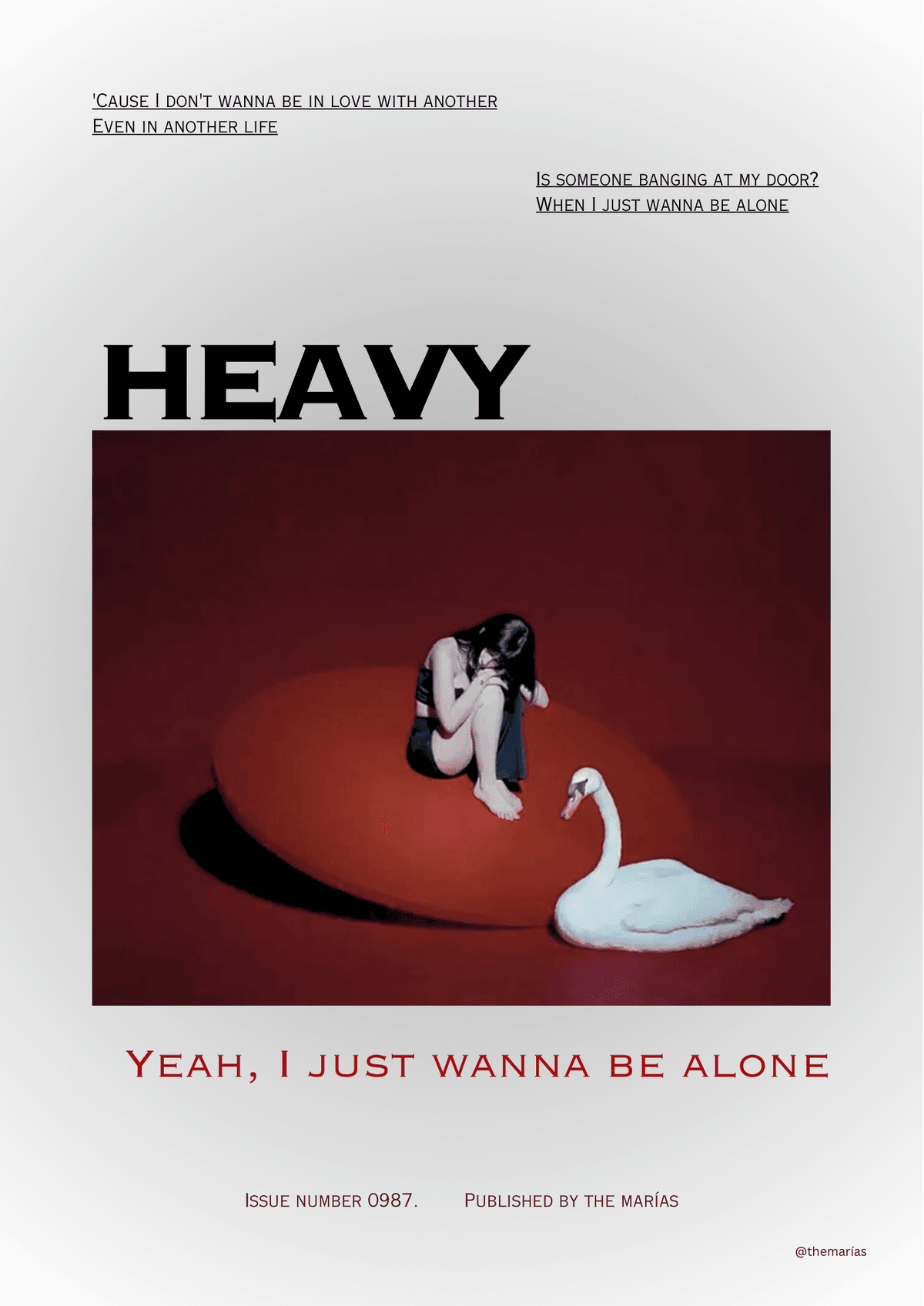 Heavy by the marías poster