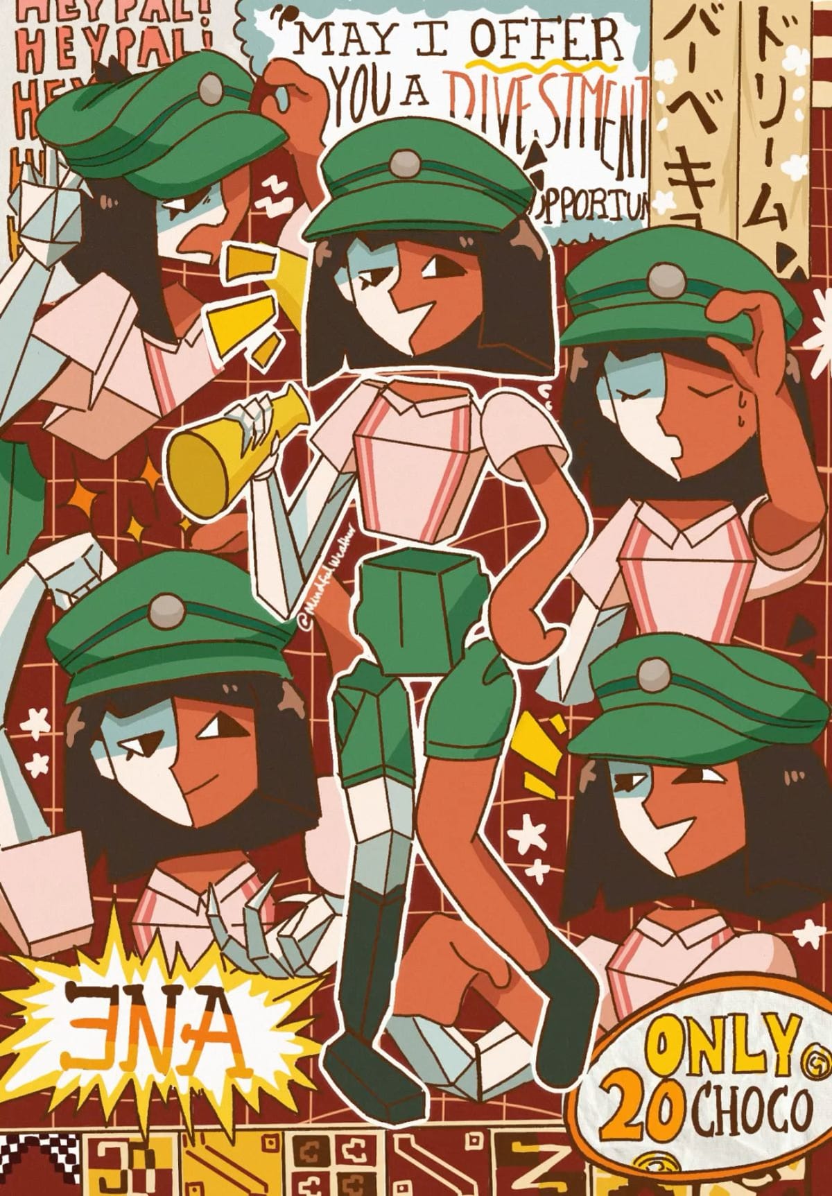 ena dream bbq art