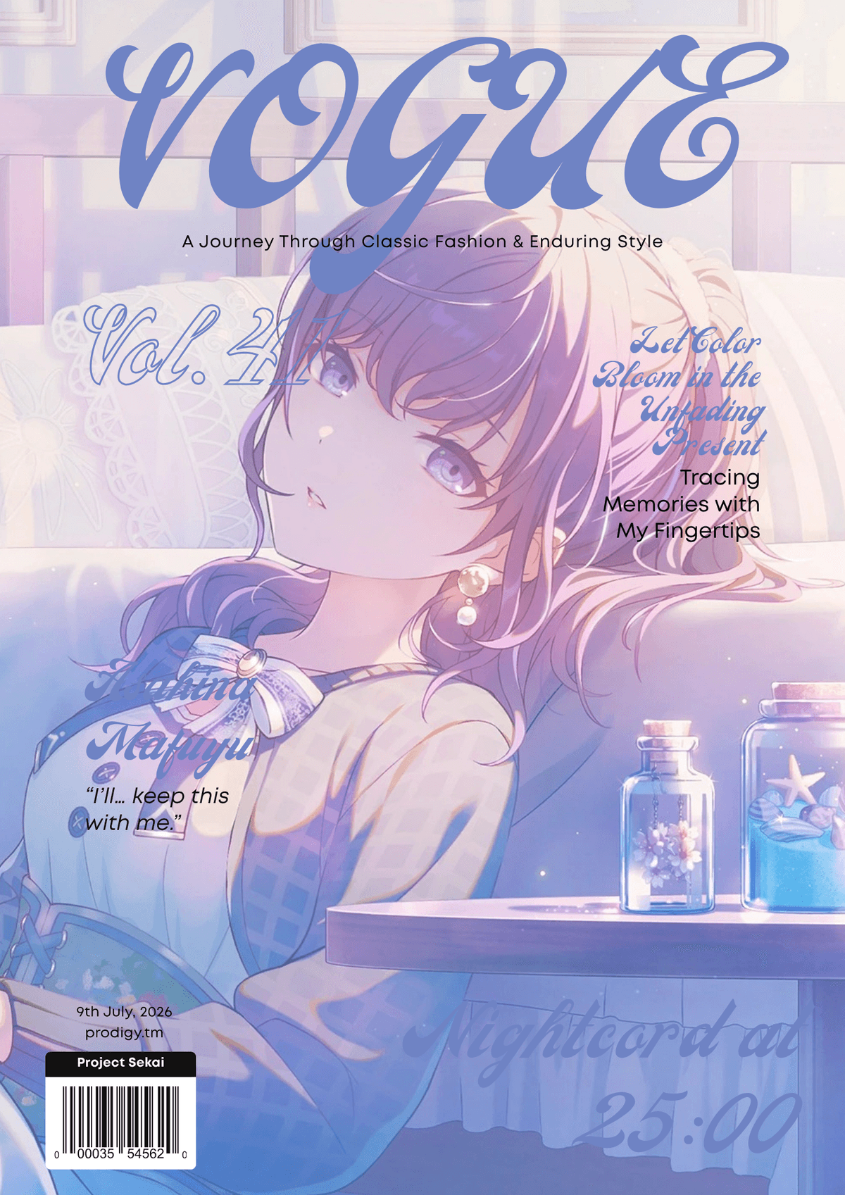 Asahina Mafuyu • Trained Card • Vogue Wallpaper • Nightcord at 25:00 • Project Sekai