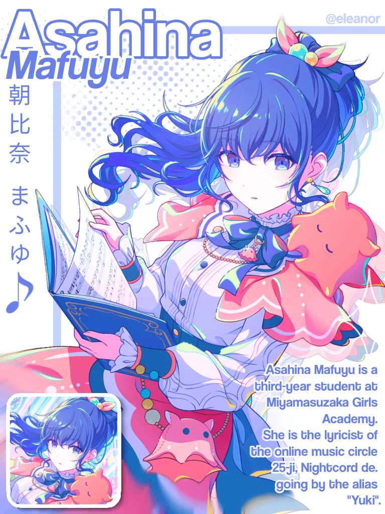 GRAPHIC DESIGN : GFX MAFUYU ASAHINA