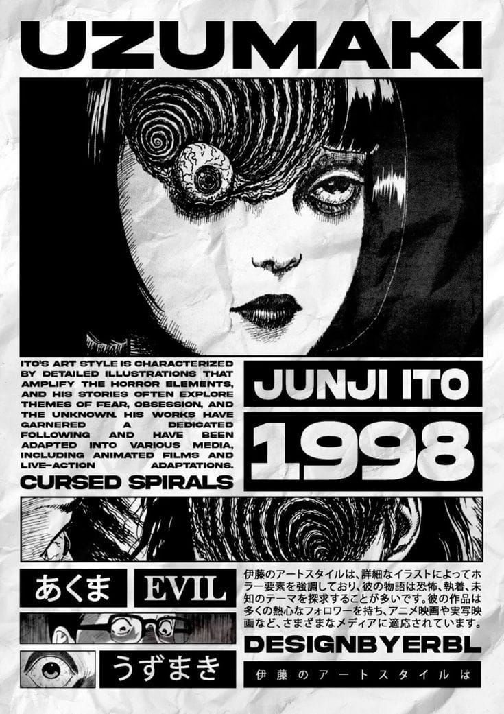 Junji Ito poster