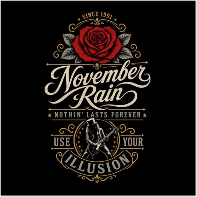 November Rain Gnr Poster