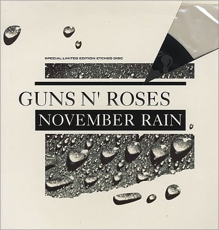 November Rain poster