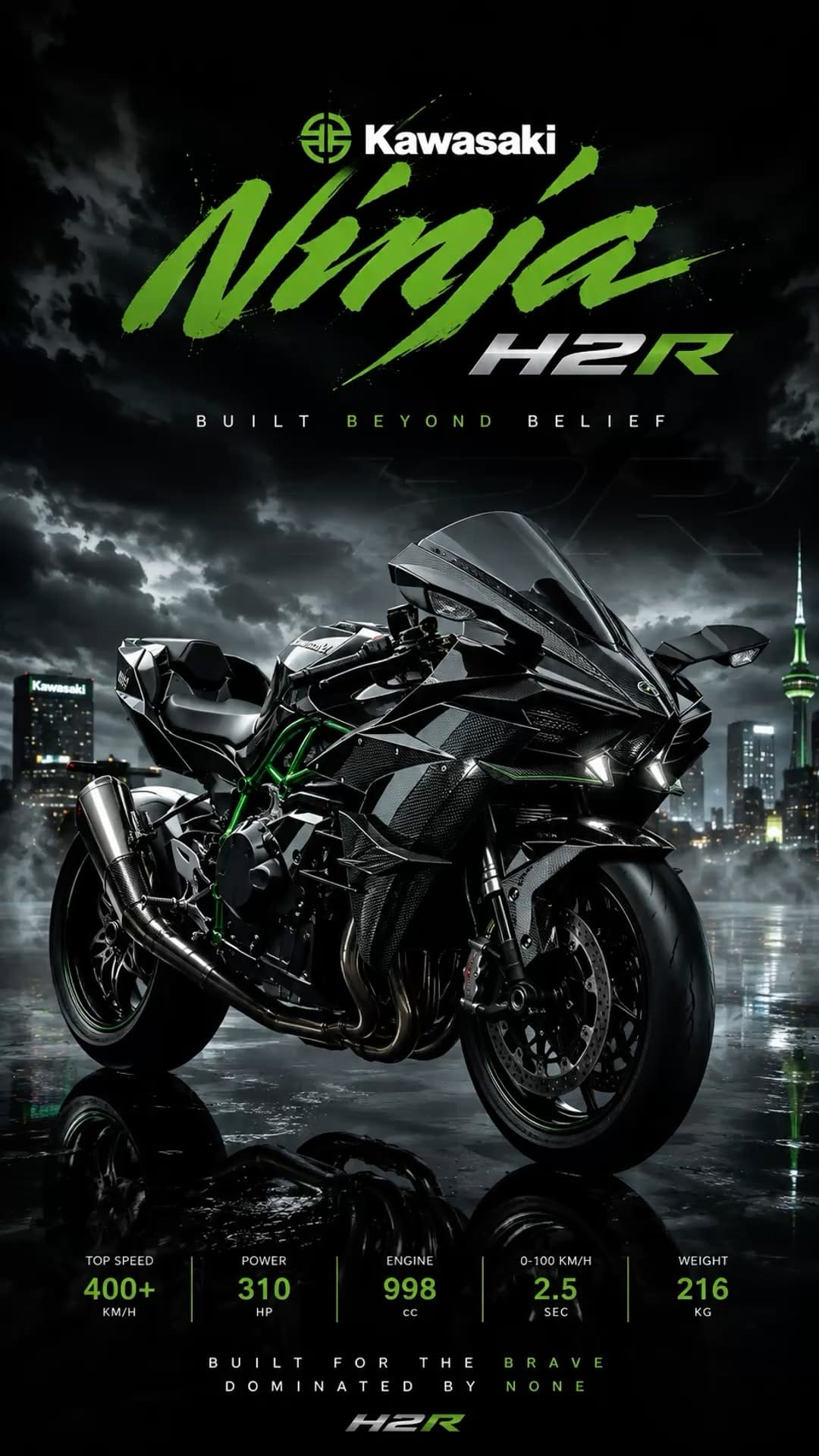 Ninja H2R Poster