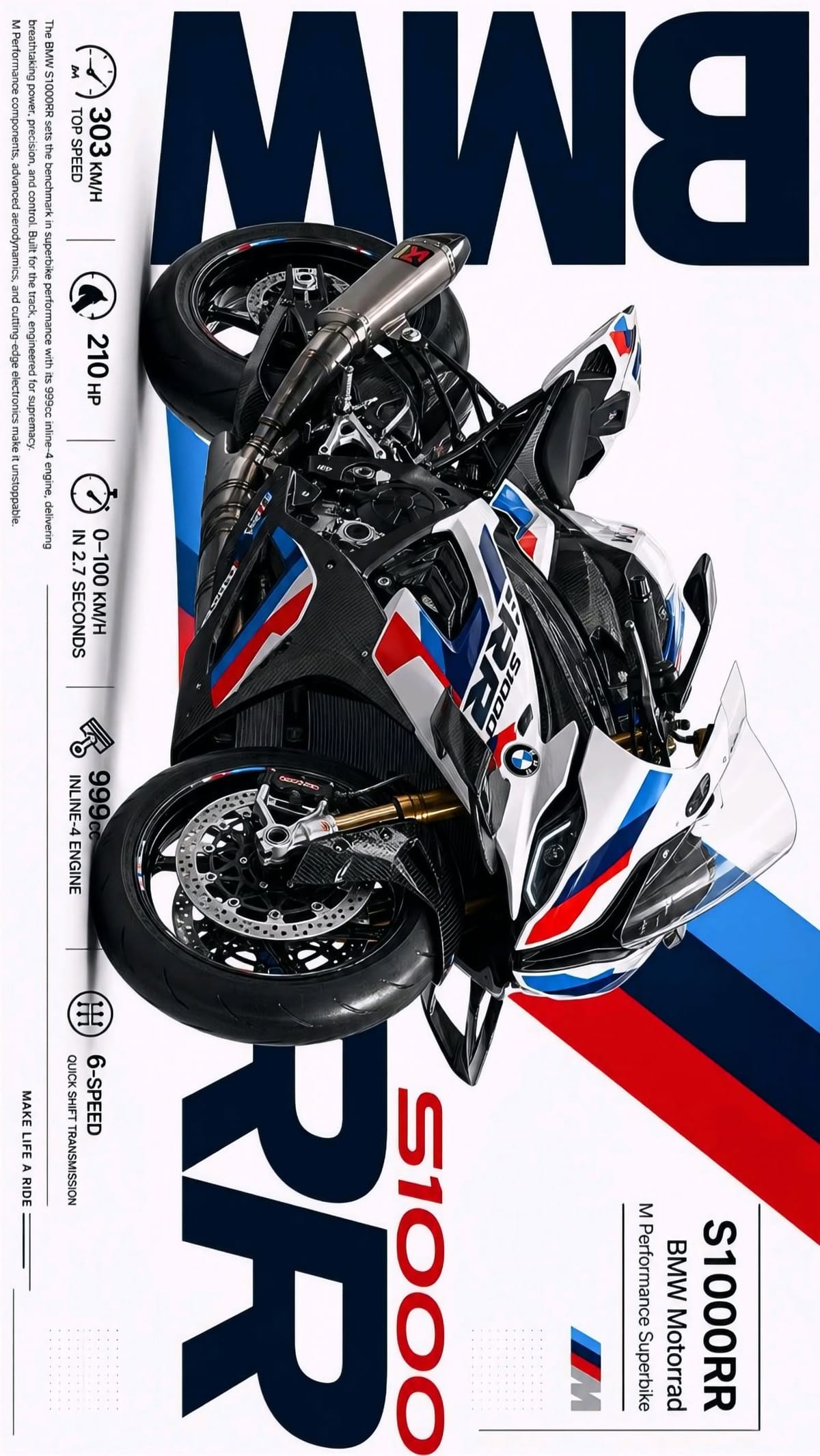 BMW S1000RR poster