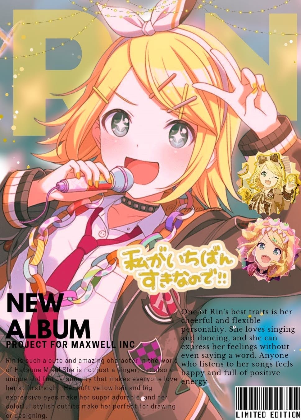 Kagamine Rin poster
