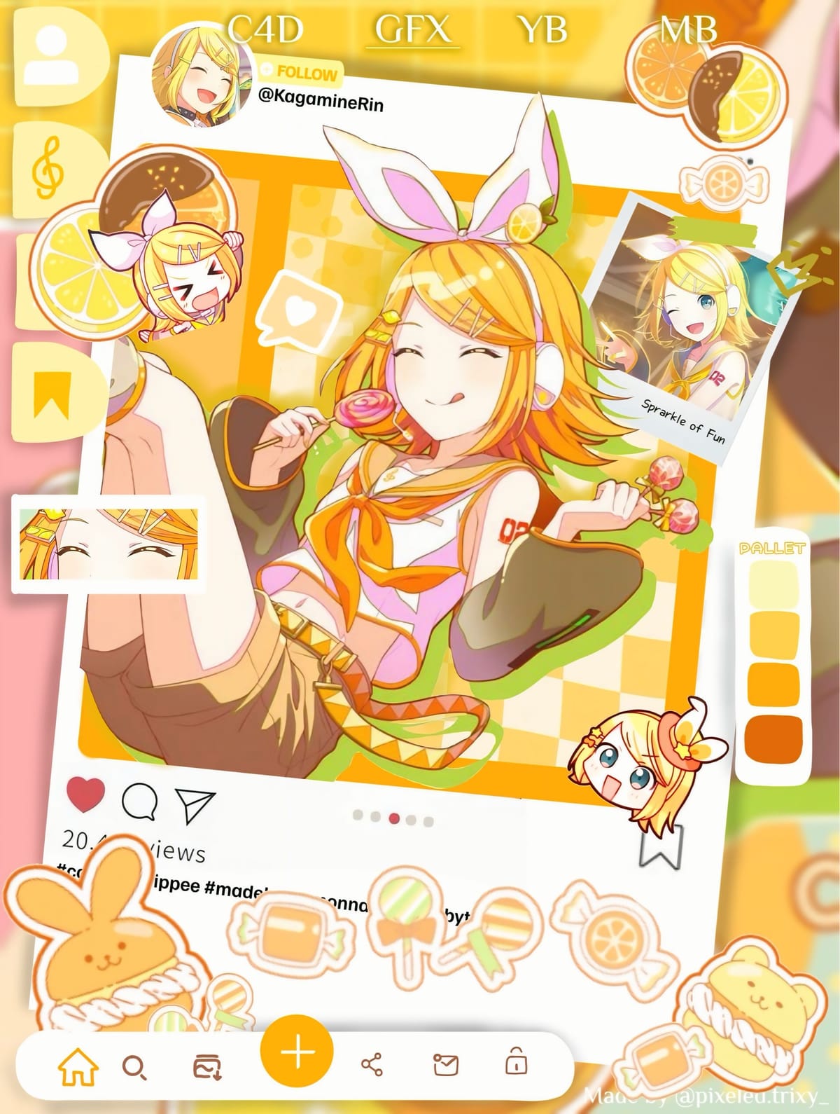 Rin Kagamine GFX