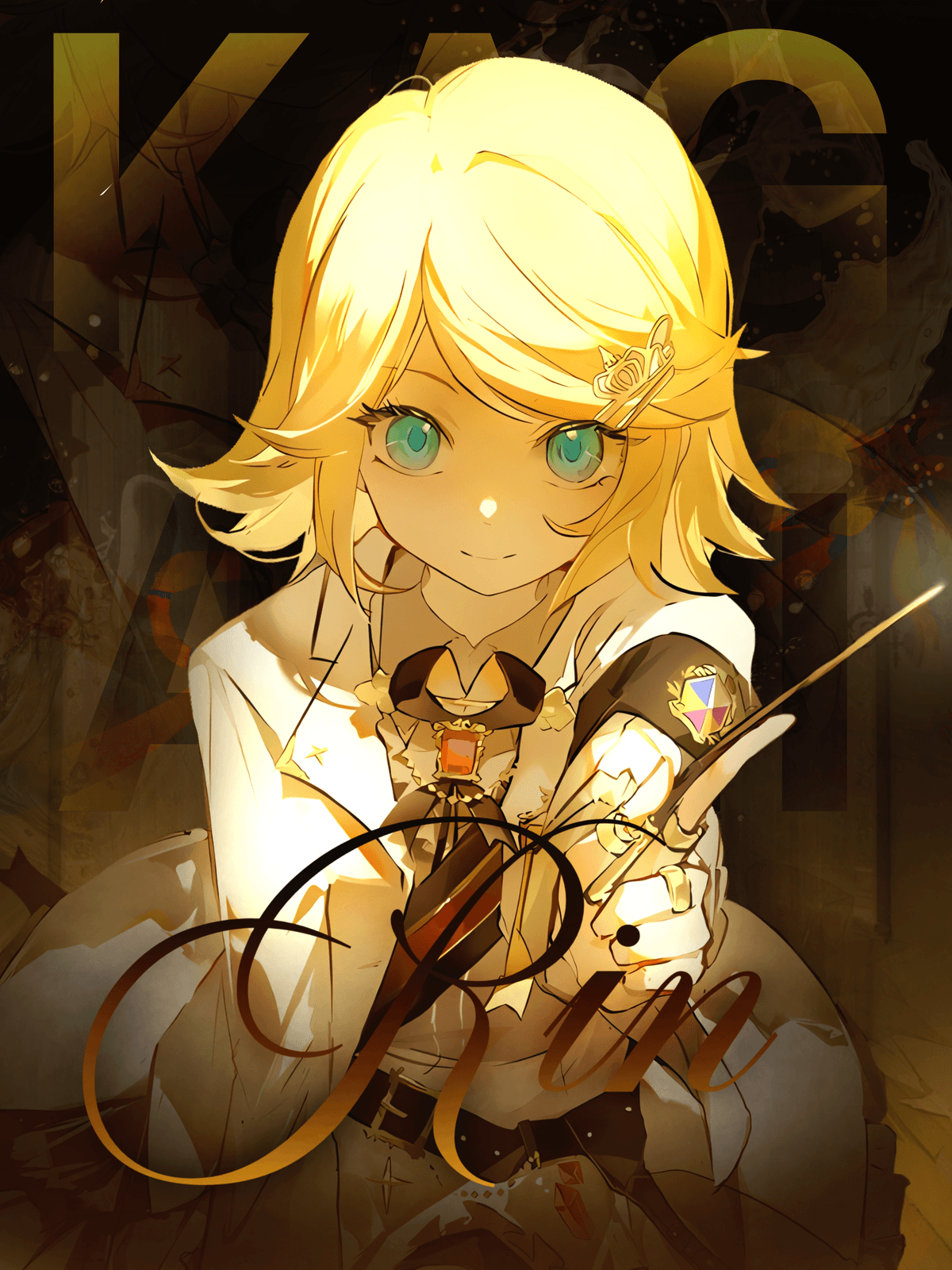Kagamine Rin poster(?)