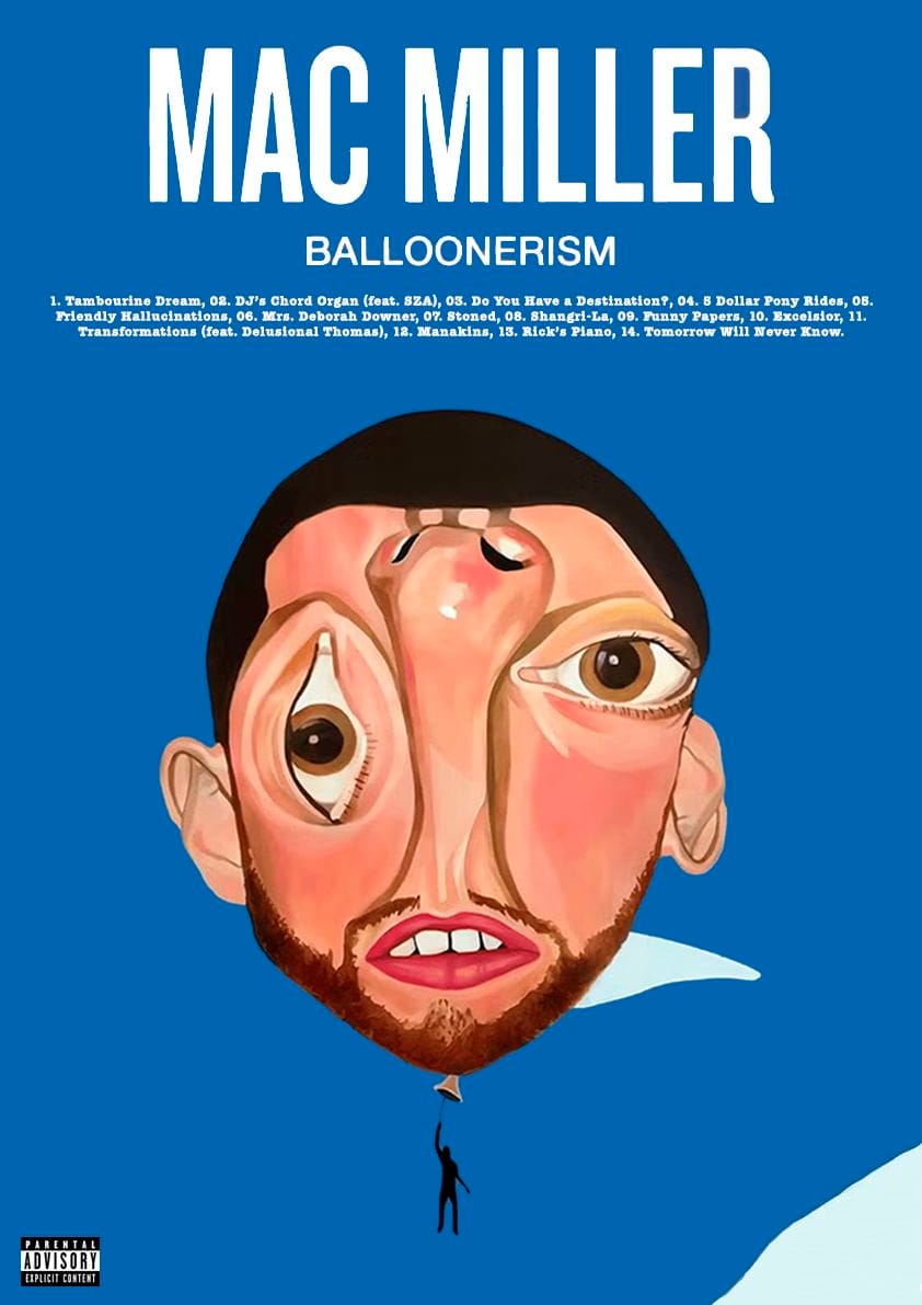 mac miller poster
