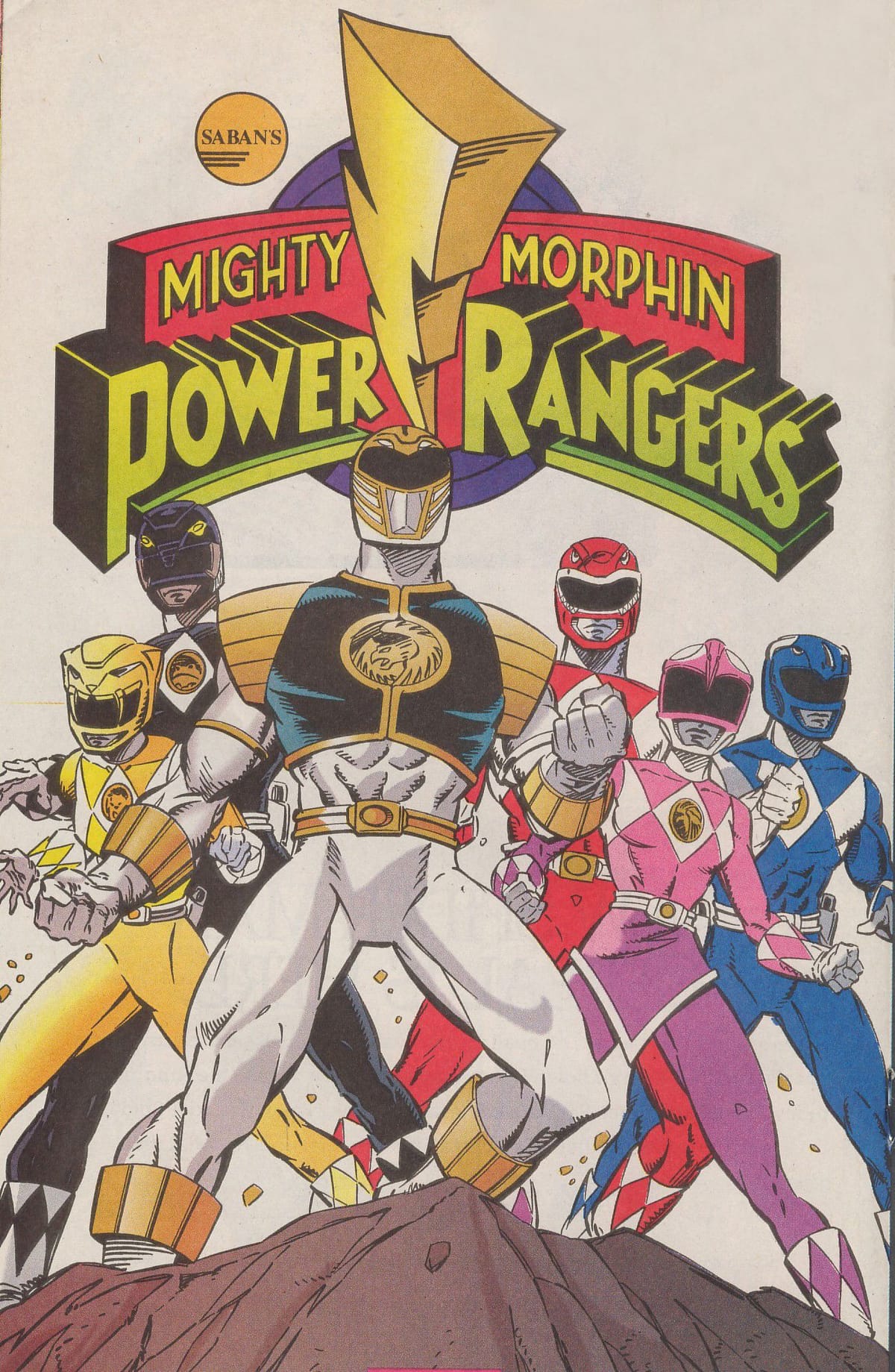 Power Rangers poster