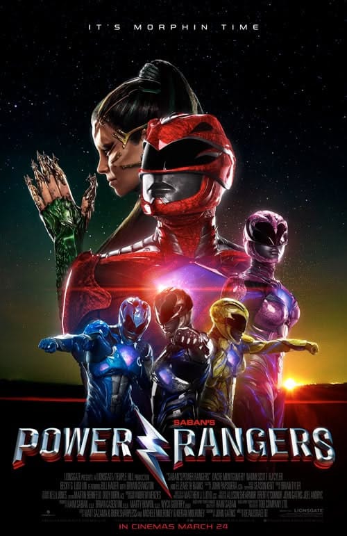 Posters: The “Power Rangers” Arrive March 24