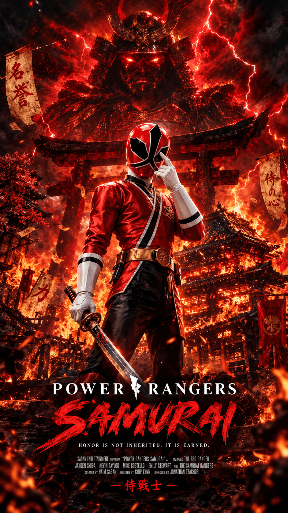 red ranger, Samurai