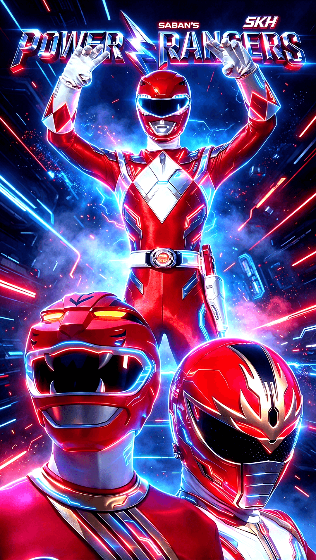 Power Rangers poster