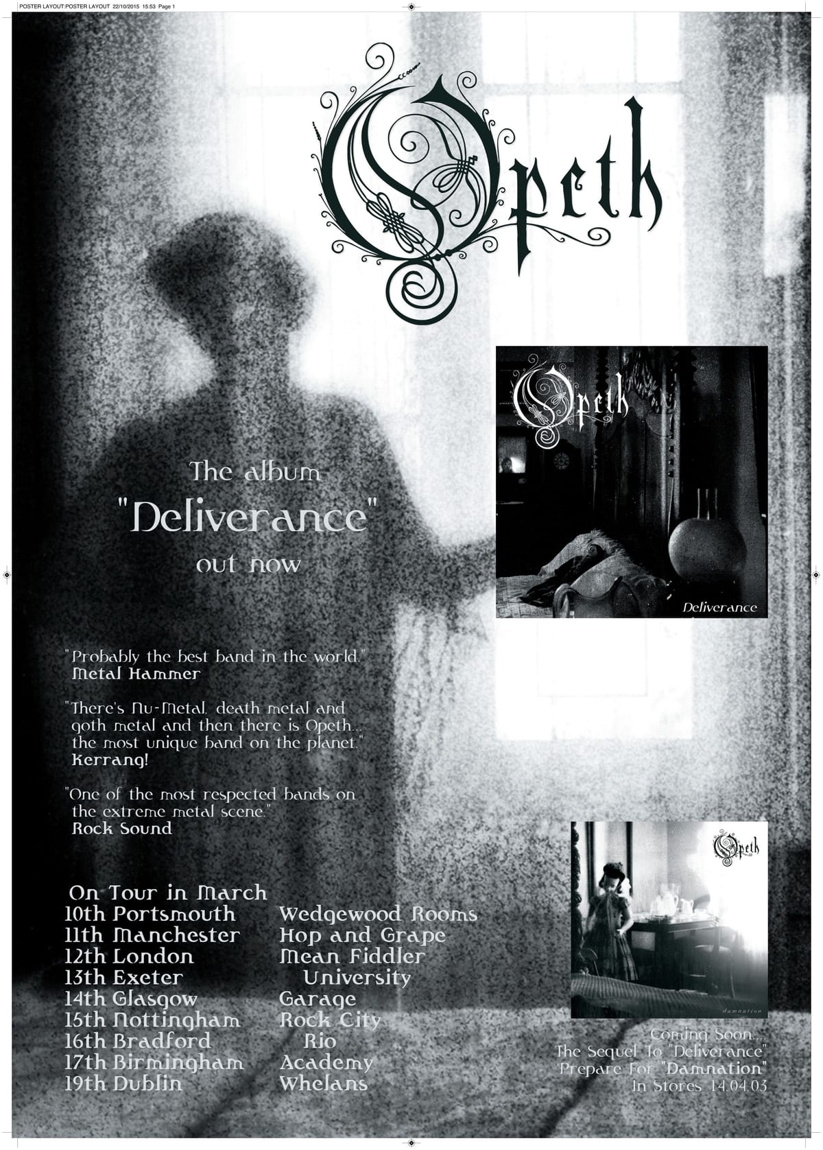 Opeth poster
