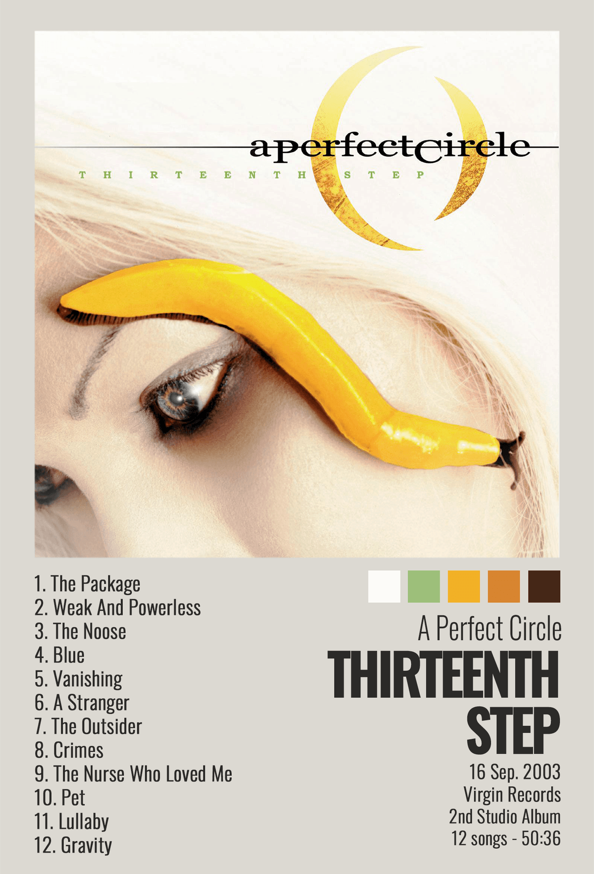 thirteenth step album poster