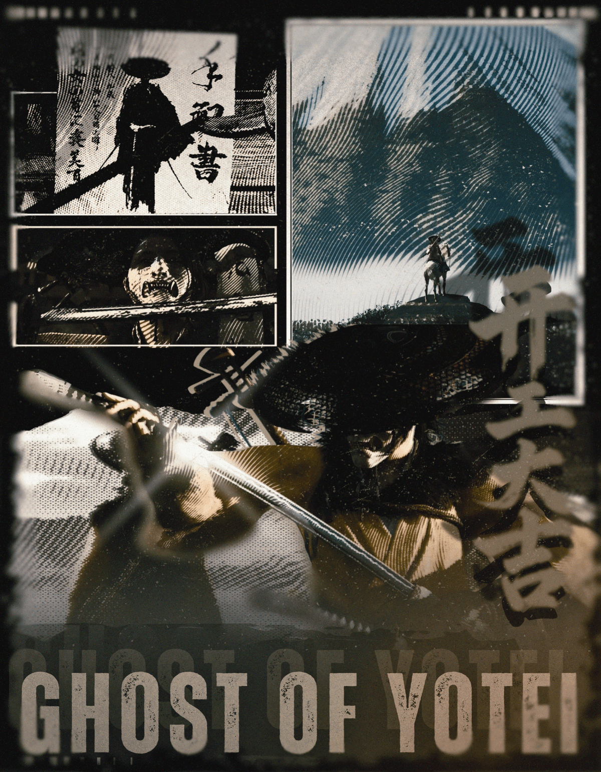 Ghost of Yotei Poster / wall print