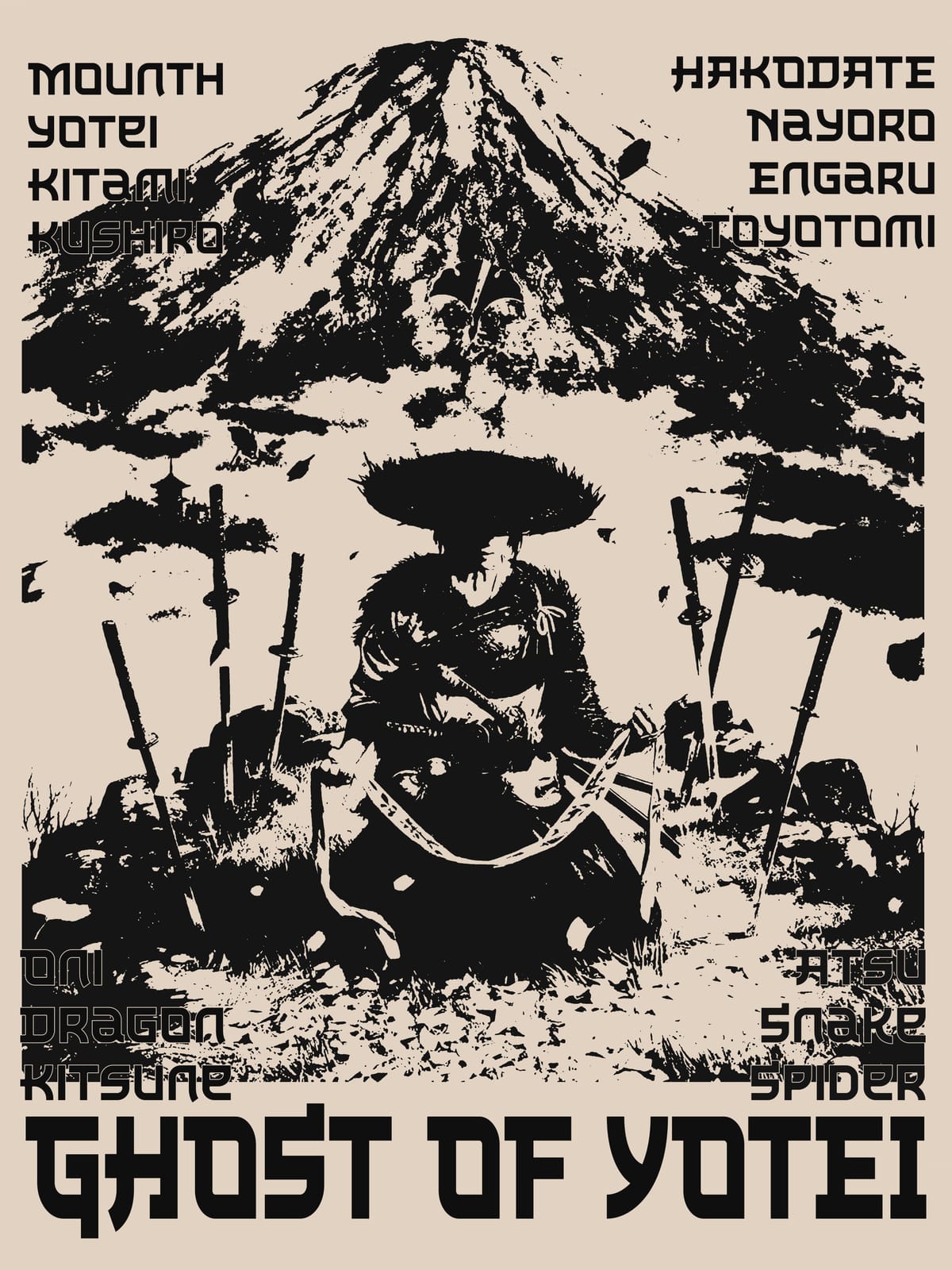 Ghost of Yōtei poster | Open for commission