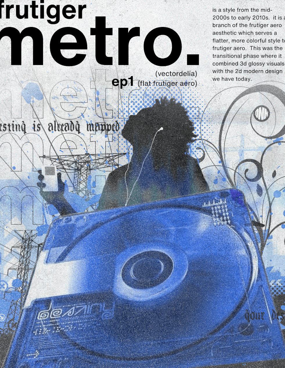 Frutiger Metro Poster