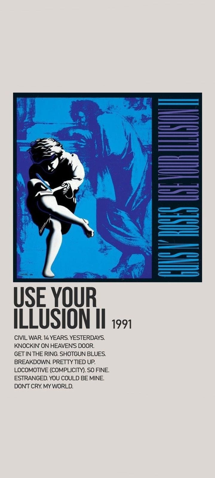 Use Your Illusion poster