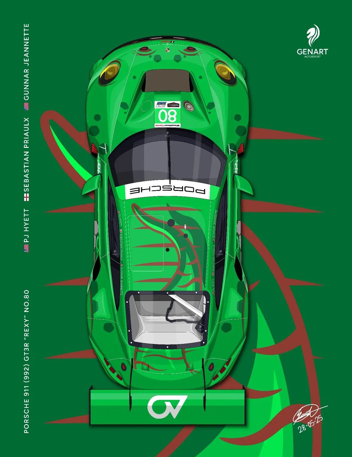 Porsche Rexy poster