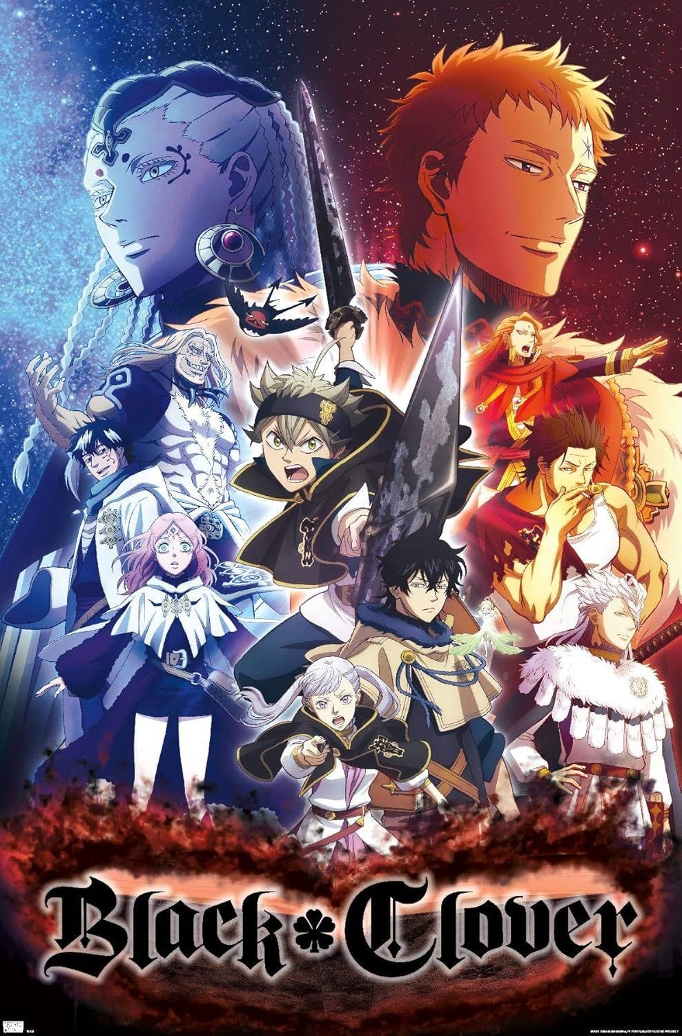 Black Clover Great Elf War Poster