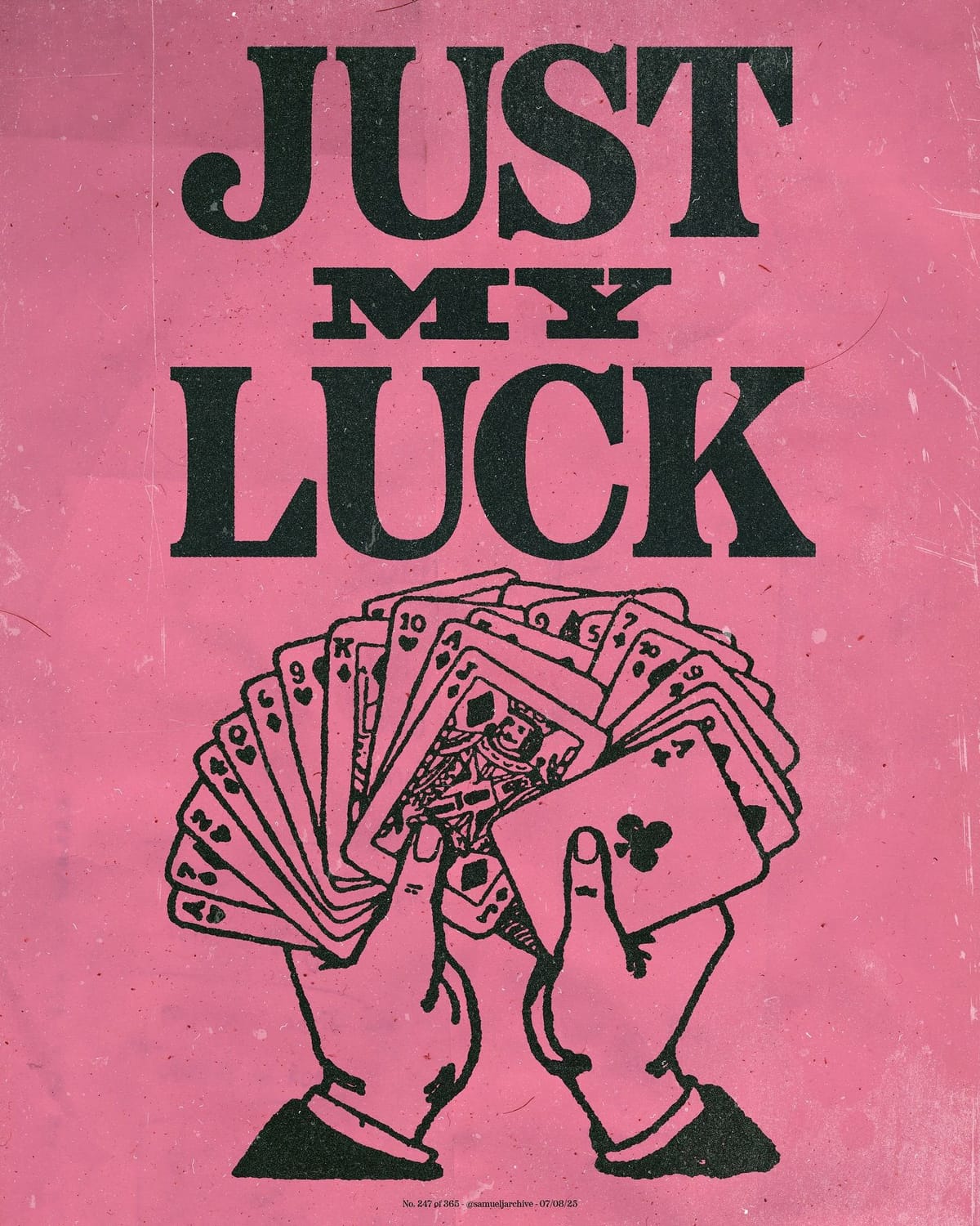 Lucky poster