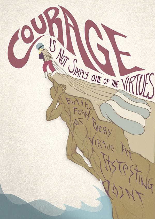 Courage poster
