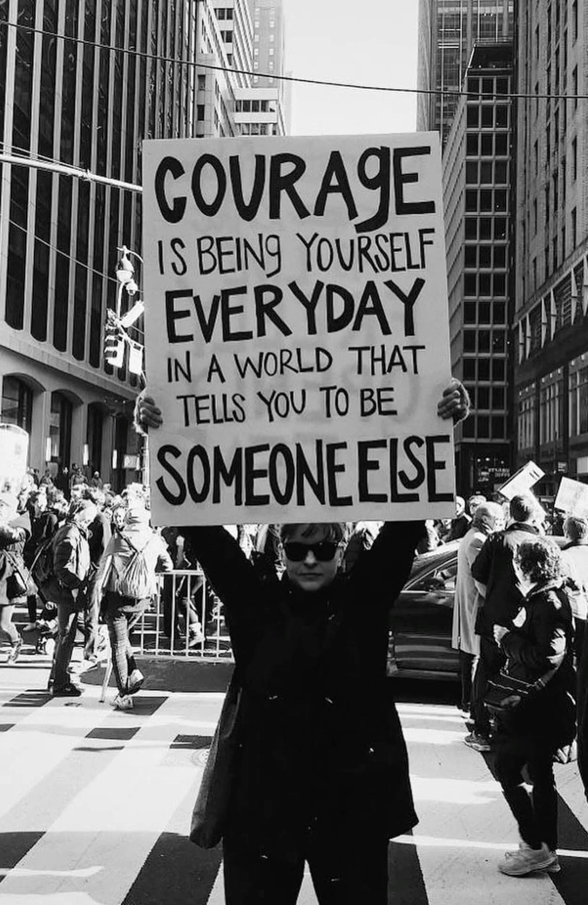 Courage poster