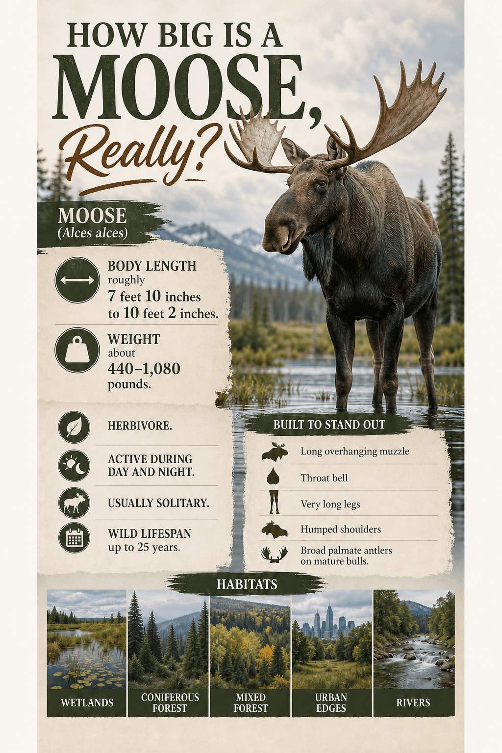 How Big Is a Moose, Really? A Visual Size Guide