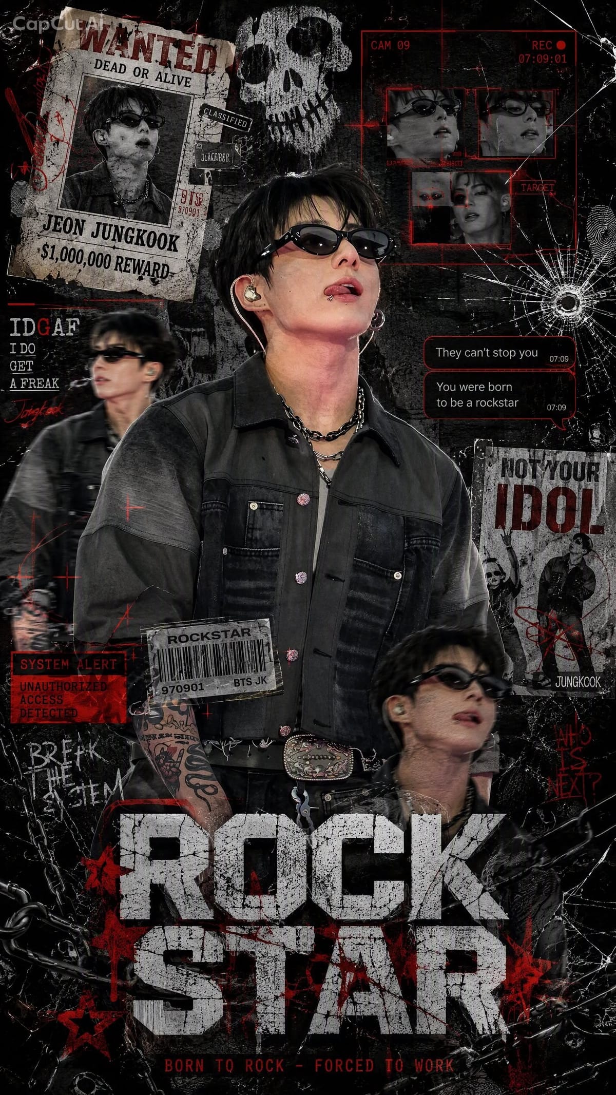 SYSTEM ALERT: Unauthorized Jeon Jungkook 🚨🖤