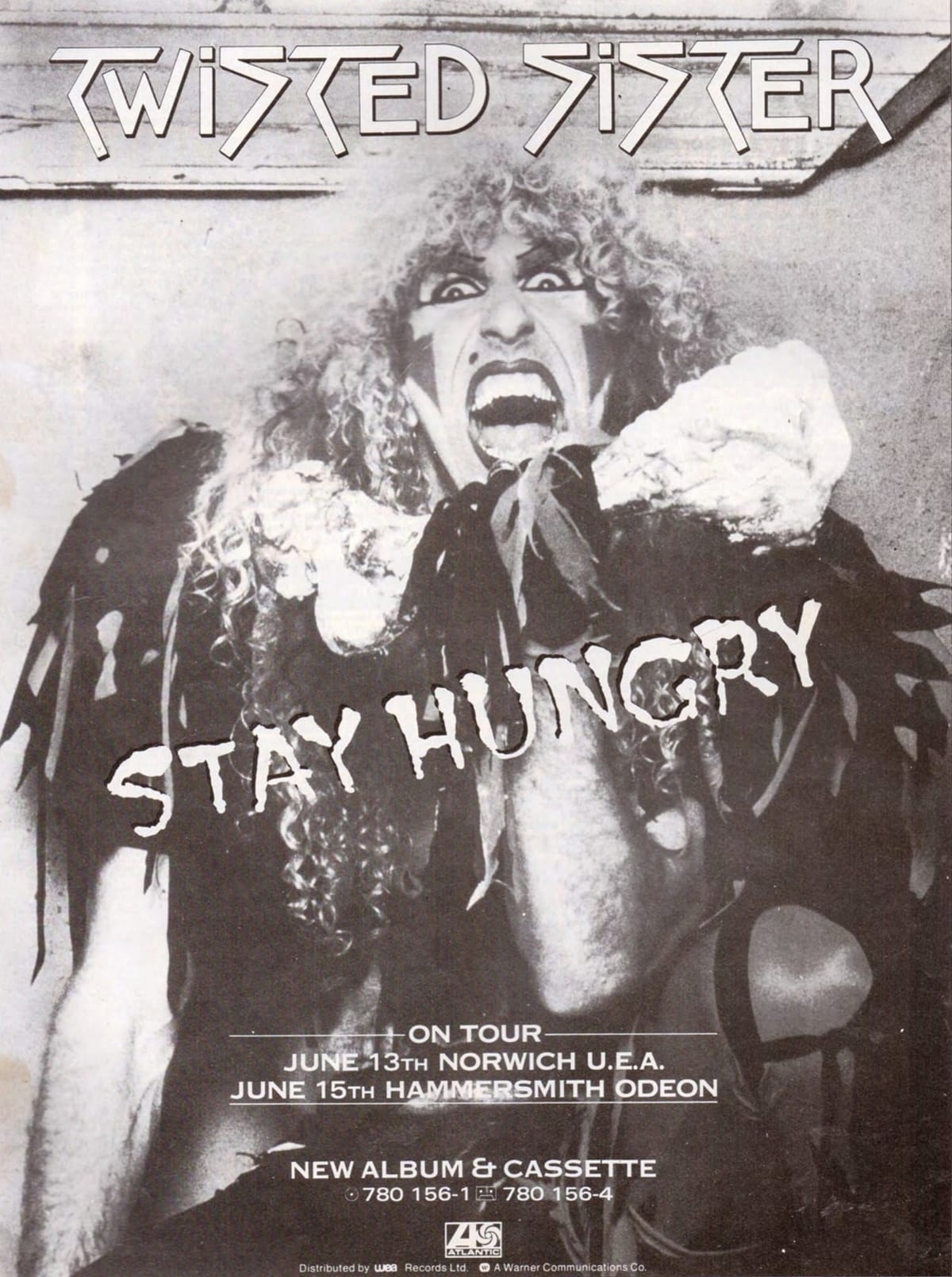 Twisted Sister. Stay Hungry Promo.