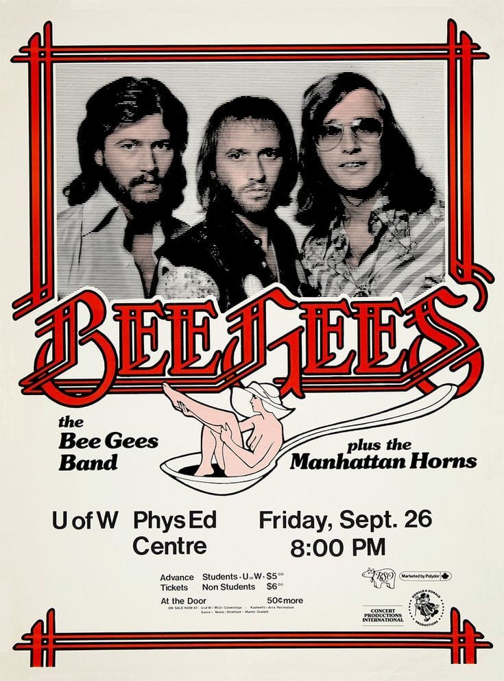 Bee Gees poster