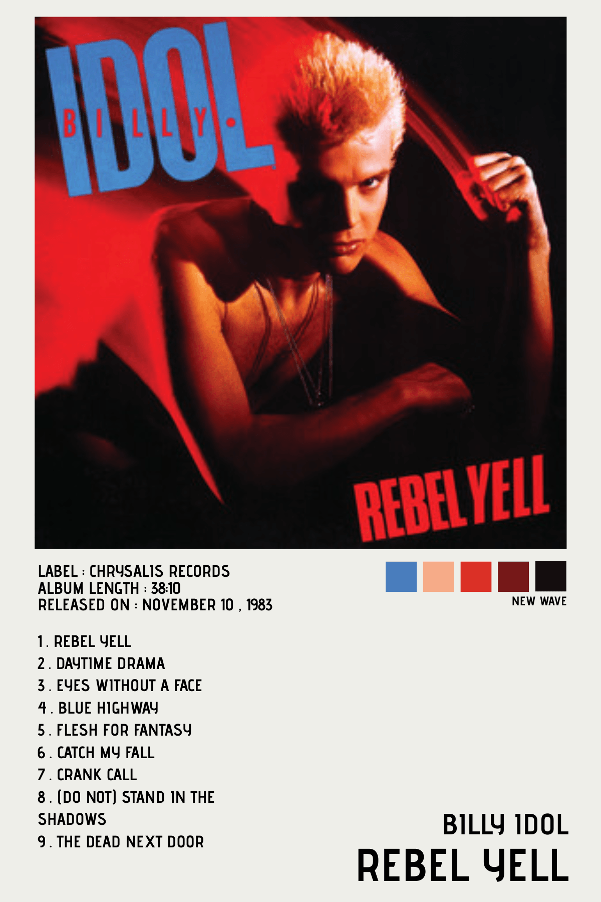 Rebel Yell - Billy Idol