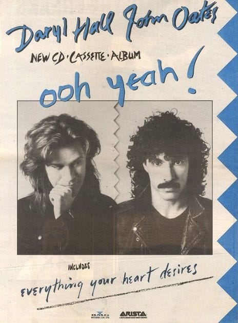 Hall & Oates poster