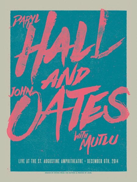 Hall & Oates poster