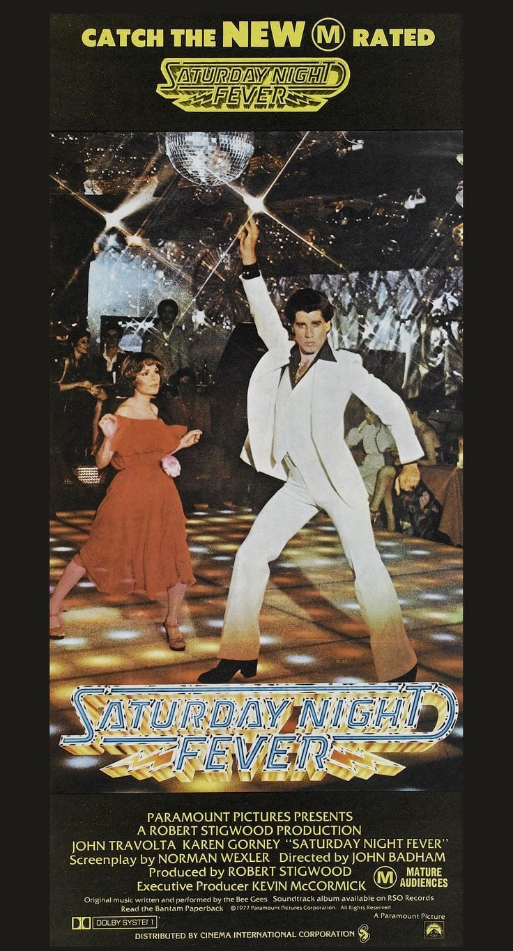 Saturday Night Fever premiered December 12, 1977