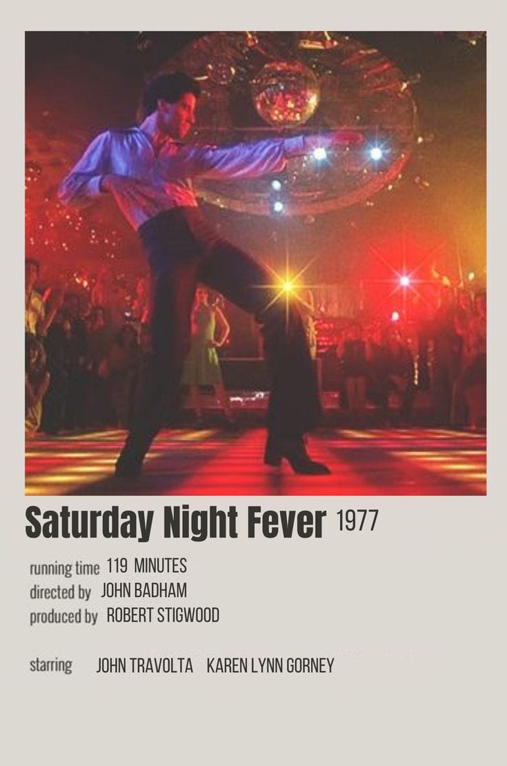 Saturday Night Fever poster