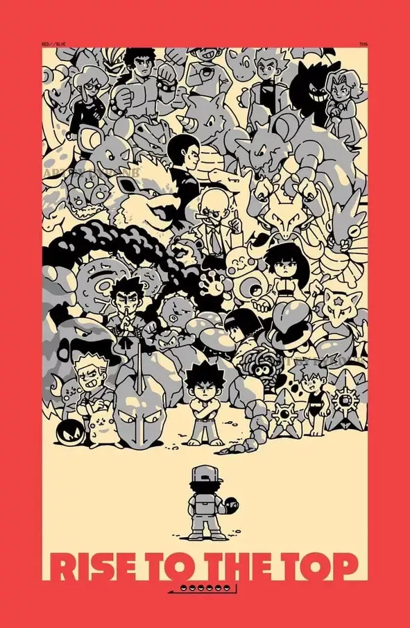 Pokemon Red Posters — Buy Premium Pokemon Red Wall Art India | The ...