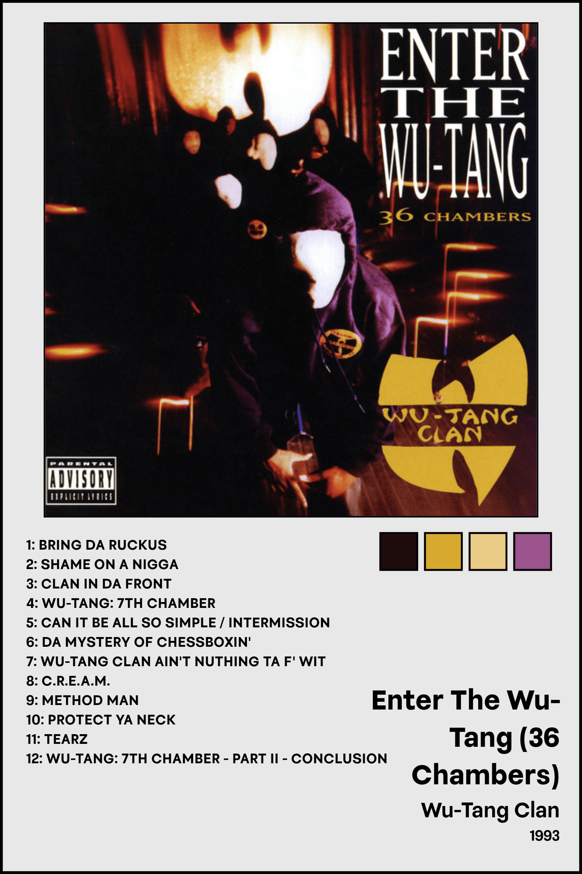 Enter The Wu-Tang (36 Chambers) - Wu-Tang Clan