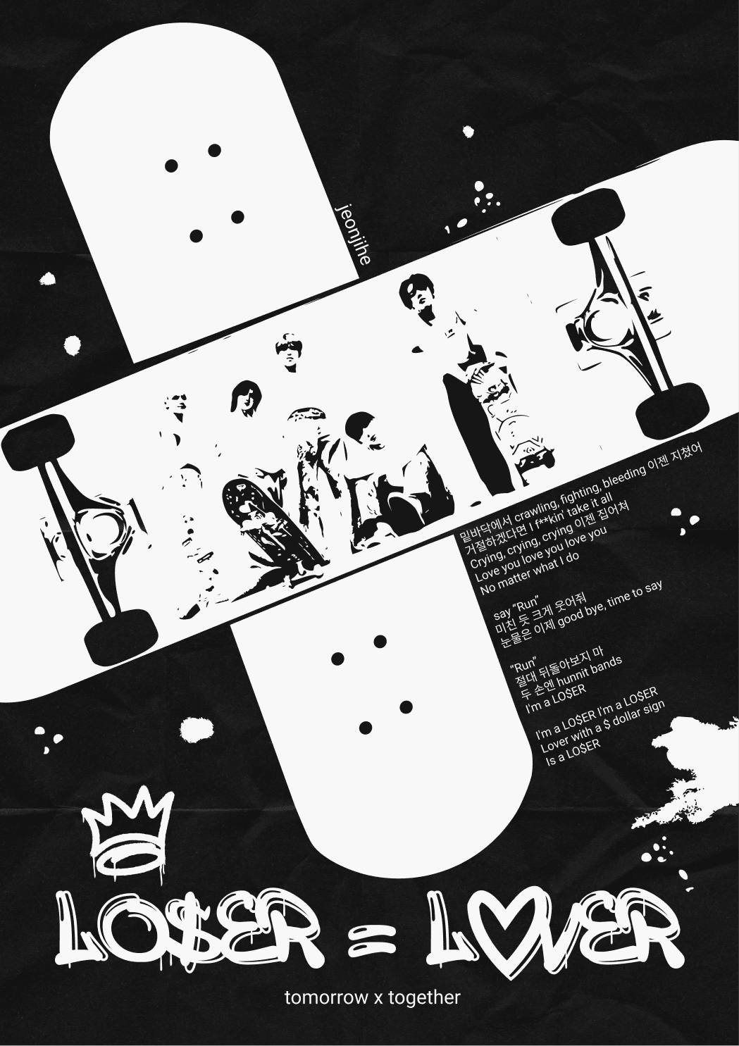 loser =lover txt poster