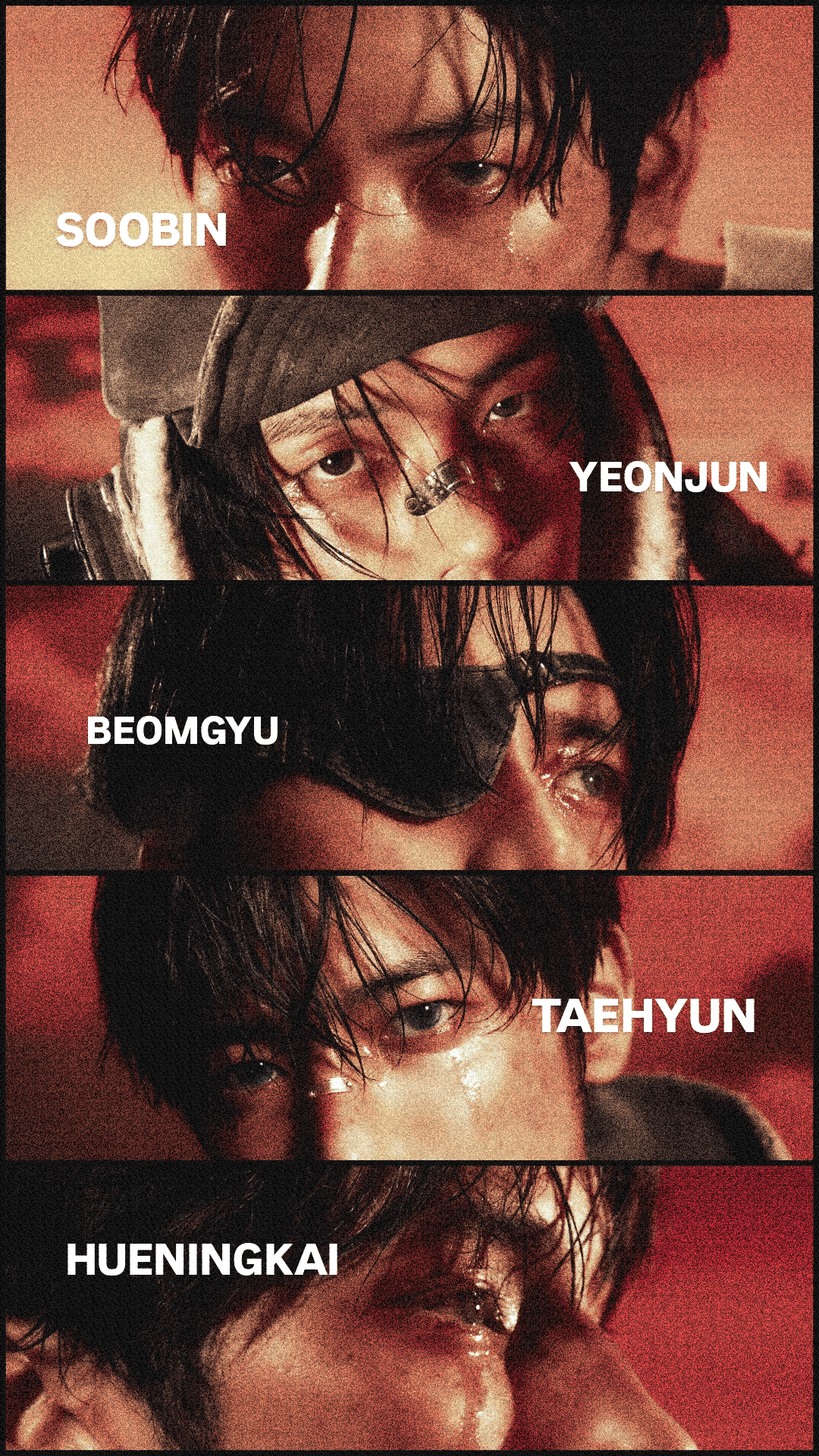 AFTERGLOW CONCEPT PHOTO- TOMORROW X TOGETHER edited by MO0NGZIP 💥
