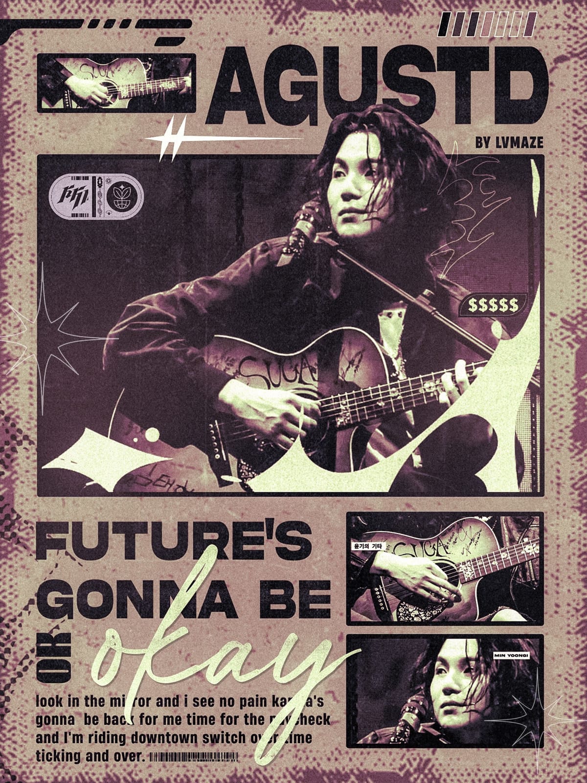 ★ agustd poster ver 2