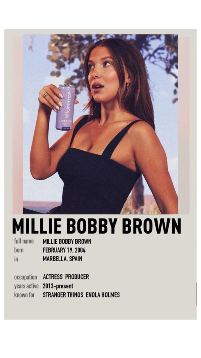 Millie Bobby Brown poster