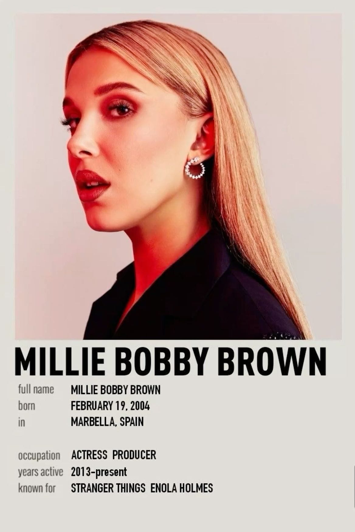 Millie Bobby Brown Posters — Buy Premium Millie Bobby Brown Wall Art ...