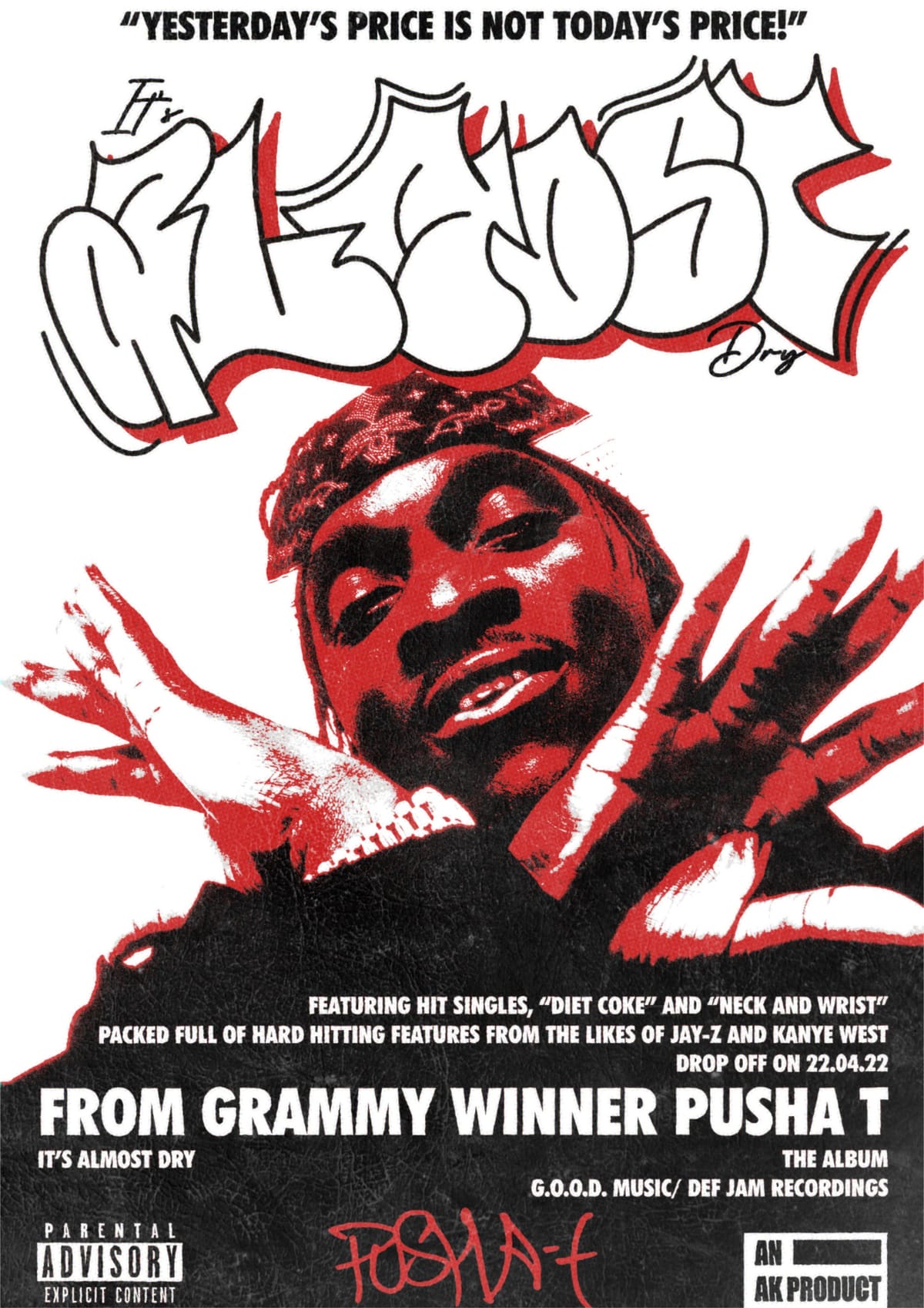 pusha t its almost dry