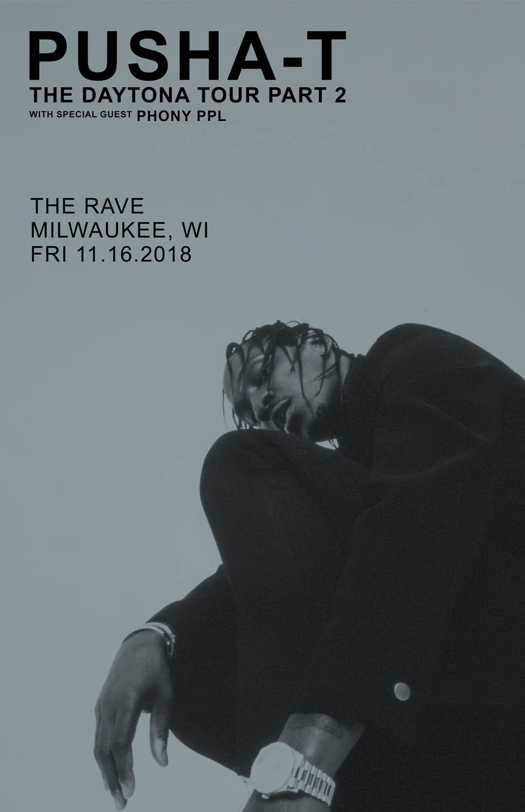 The Rave/Eagles Club/The Eagles Ballroom - Concert Picture Gallery  | Pusha T - Saturday, October 1, 2022
